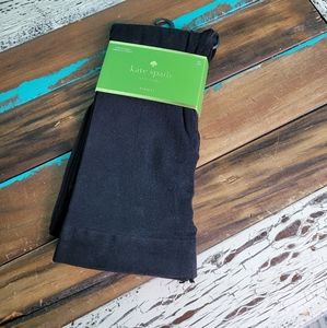 Kate Spade black tights M/L